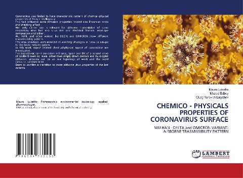 CHEMICO - PHYSICALS PROPERTIES OF CORONAVIRUS SURFACE: WU HAN - DELTA and OMICRON VARIANT: AIRBORNE TRASMISSIBILITY PATTERN