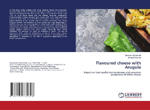 Flavoured cheese with Arugula: Impact on food quality during storage and consumer acceptance of White cheese