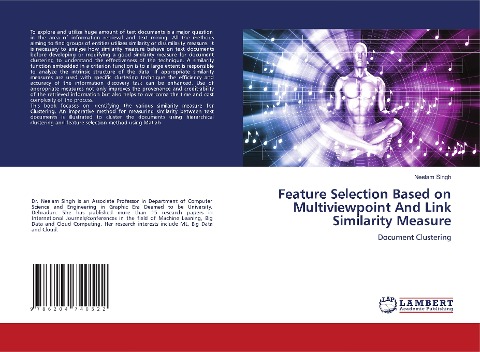 Feature Selection Based on Multiviewpoint And Link Similarity Measure: Document Clustering