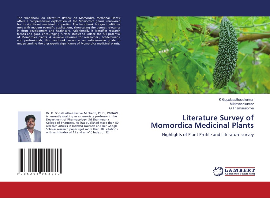 Literature Survey of Momordica Medicinal Plants: Highlights of Plant Profile and Literature survey