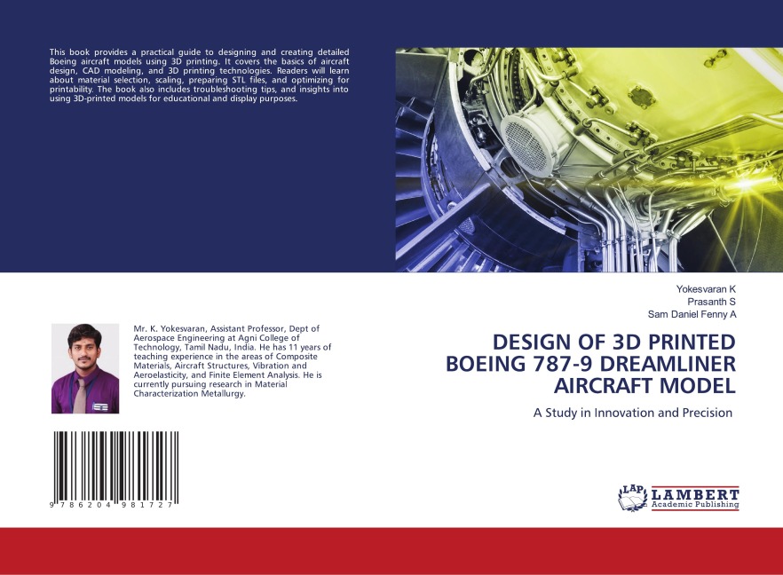 DESIGN OF 3D PRINTED BOEING 787-9 DREAMLINER AIRCRAFT MODEL: A Study in Innovation and Precision
