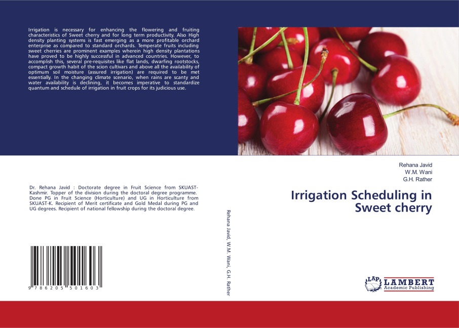 Irrigation Scheduling in Sweet cherry