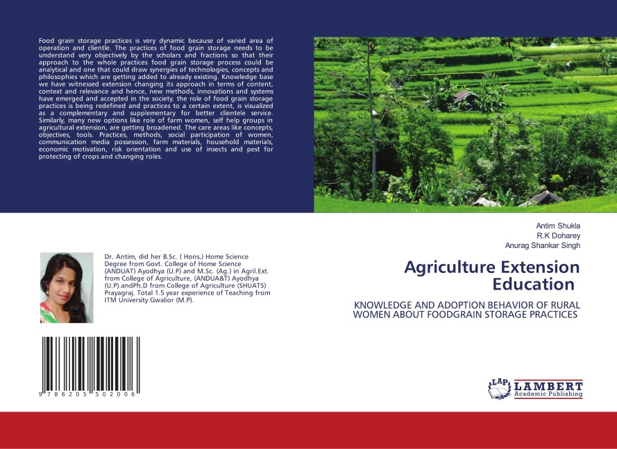 Agriculture Extension Education: KNOWLEDGE AND ADOPTION BEHAVIOR OF RURAL WOMEN ABOUT FOODGRAIN STORAGE PRACTICES