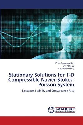 Stationary Solutions for 1-D Compressible Navier-Stokes-Poisson System: Existence, Stability and Convergence Rate