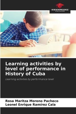 Learning activities by level of performance in History of Cuba: Learning activities by performance level