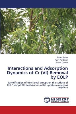 Interactions and Adsorption Dynamics of Cr (VI) Removal by EOLP: Identification of functional groups on the surface of EOLP using FTIR analysis for metal uptake in aqueous medium