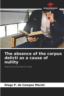 The absence of the corpus delicti as a cause of nullity: End of Course Work in Law