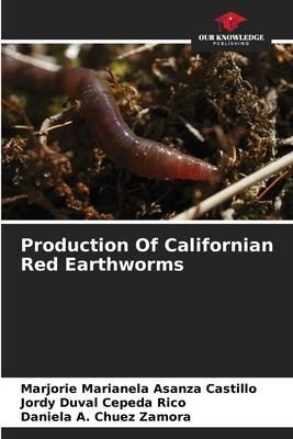 Production Of Californian Red Earthworms