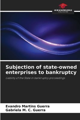 Subjection of state-owned enterprises to bankruptcy: Liability of the State in bankruptcy proceedings