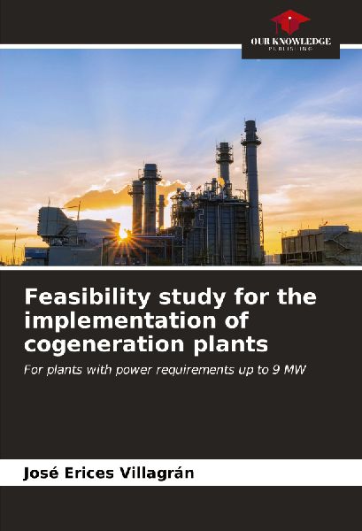 Feasibility study for the implementation of cogeneration plants: For plants with power requirements up to 9 MW