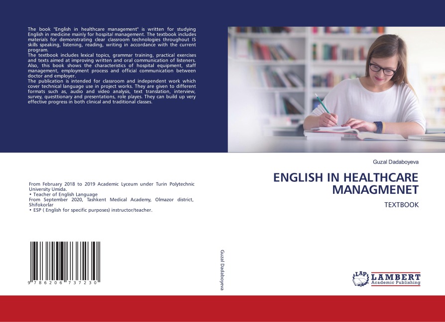 ENGLISH IN HEALTHCARE MANAGMENET: TEXTBOOK