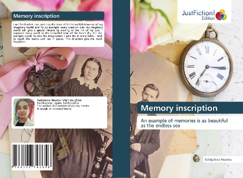 Memory inscription: An example of memories is as beautiful as the endless sea