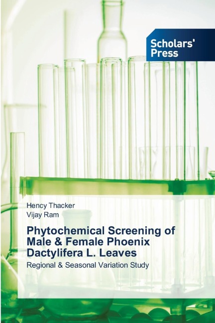 Phytochemical Screening of Male & Female Phoenix Dactylifera L. Leaves: Regional & Seasonal Variation Study