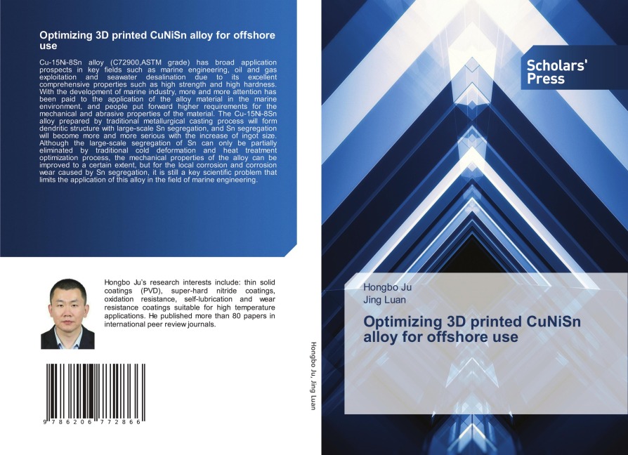 Optimizing 3D printed CuNiSn alloy for offshore use
