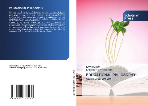 EDUCATIONAL PHILOSOPHY: Course Code: 200-299