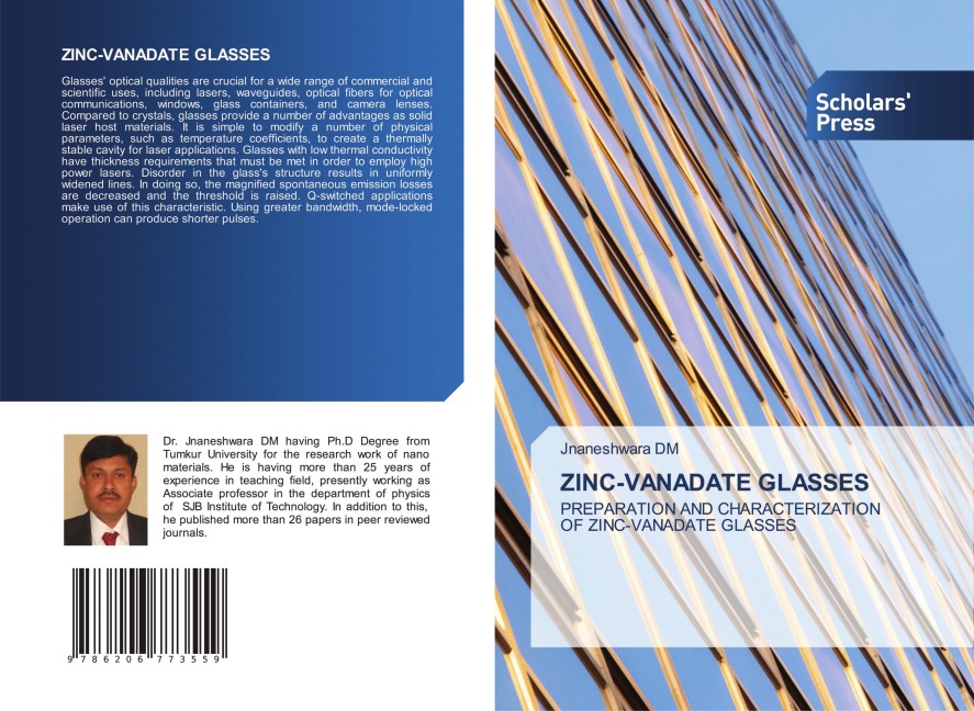ZINC-VANADATE GLASSES: PREPARATION AND CHARACTERIZATIONOF ZINC-VANADATE GLASSES