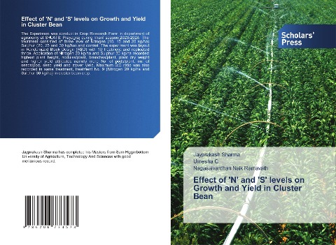Effect of N and S levels on Growth and Yield in Cluster Bean