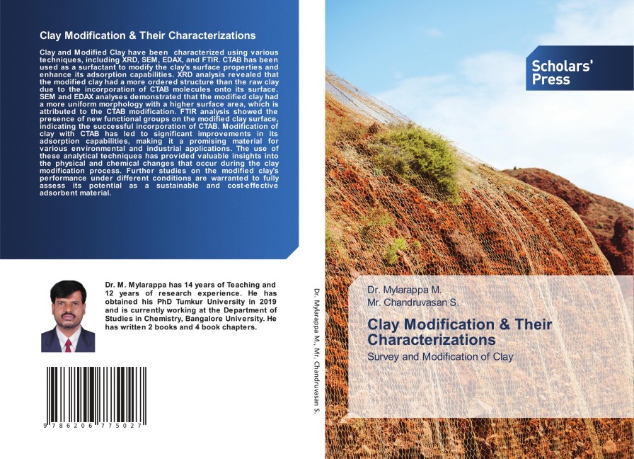 Clay Modification & Their Characterizations: Survey and Modification of Clay