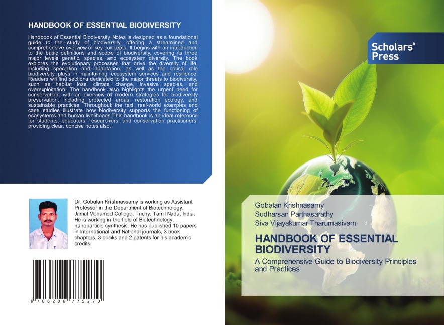 HANDBOOK OF ESSENTIAL BIODIVERSITY: A Comprehensive Guide to Biodiversity Principles and Practices