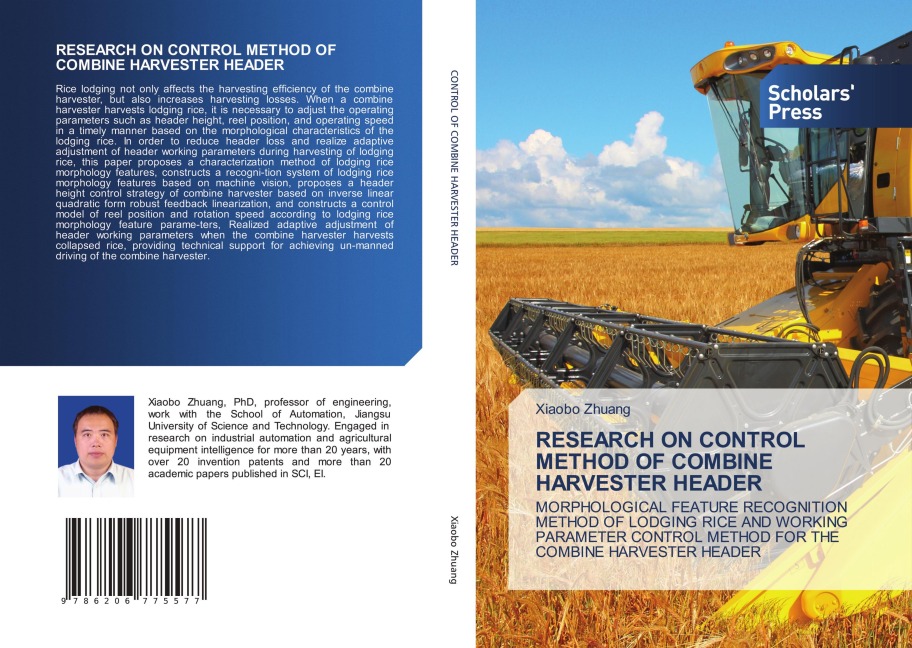 RESEARCH ON CONTROL METHOD OF COMBINE HARVESTER HEADER: MORPHOLOGICAL FEATURE RECOGNITION METHOD OF LODGING RICE AND WORKING PARAMETER CONTROL METHOD FOR THE COMBINE HARVESTER HEADER