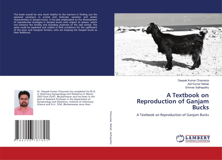 A Textbook on Reproduction of Ganjam Bucks: A Textbook on Reproduction of Ganjam Bucks