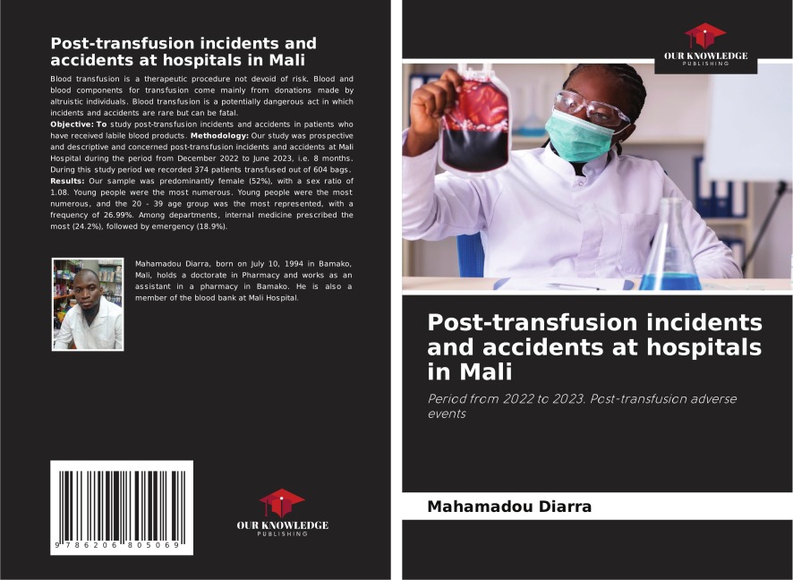 Post-transfusion incidents and accidents at hospitals in Mali: Period from 2022 to 2023. Post-transfusion adverse events