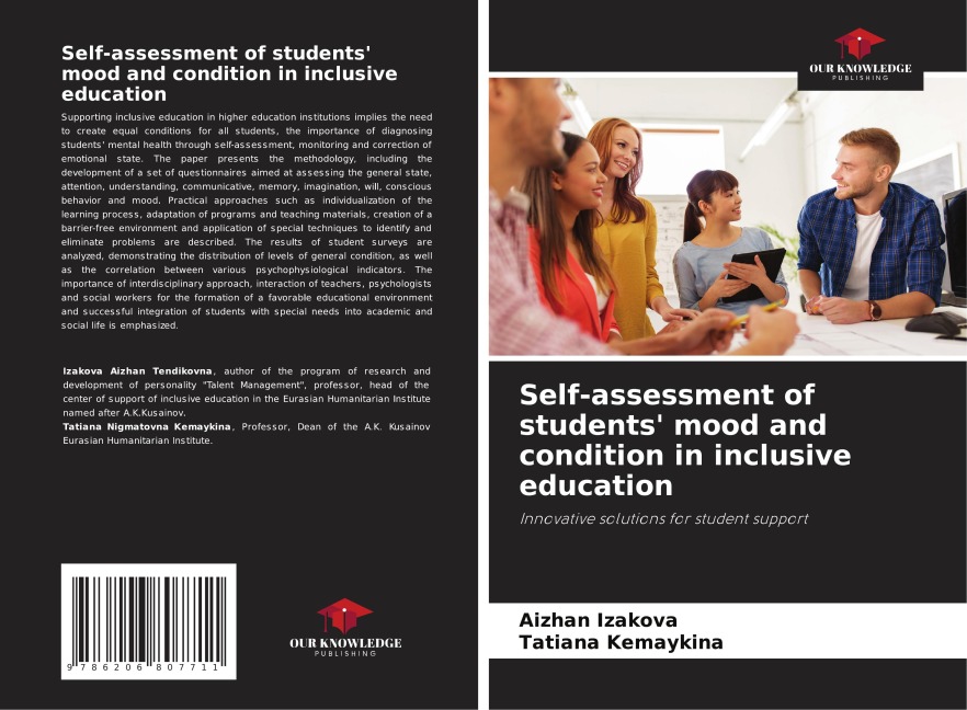 Self-assessment of students mood and condition in inclusive education: Innovative solutions for student support