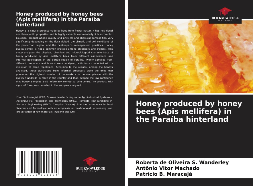Honey produced by honey bees (Apis mellifera) in the Paraíba hinterland