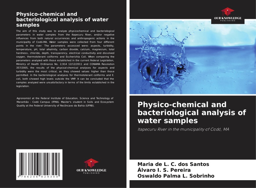 Physico-chemical and bacteriological analysis of water samples: Itapecuru River in the municipality of Codó, MA