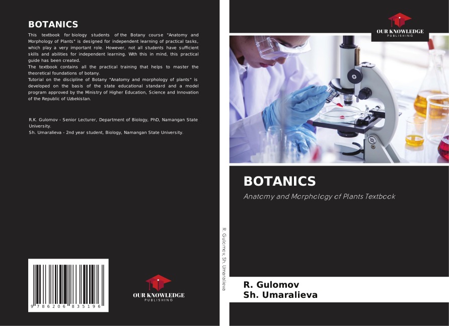 BOTANICS: Anatomy and Morphology of Plants Textbook