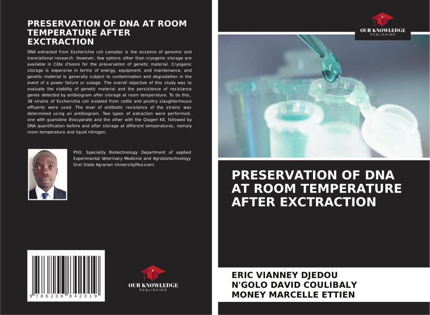 PRESERVATION OF DNA AT ROOM TEMPERATURE AFTER EXCTRACTION
