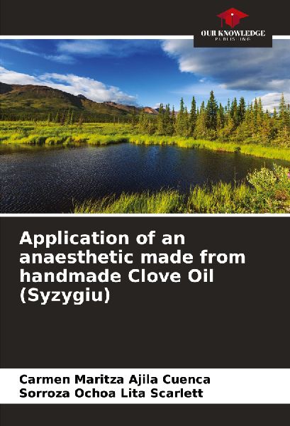 Application of an anaesthetic made from handmade Clove Oil (Syzygiu)