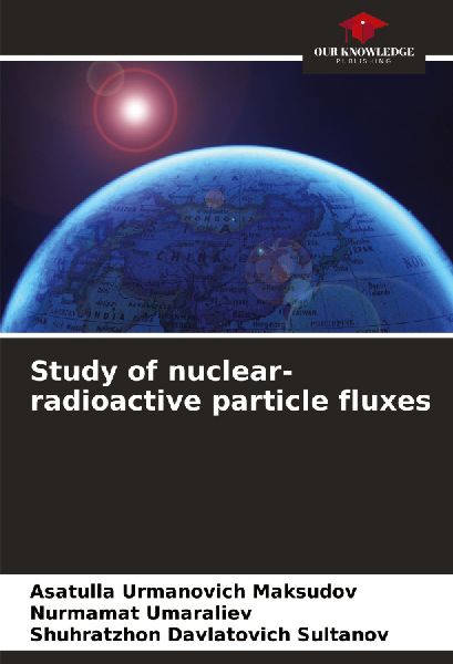 Study of nuclear-radioactive particle fluxes