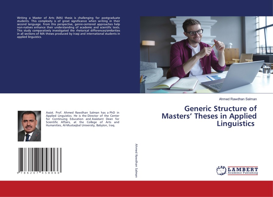 Generic Structure of Masters Theses in Applied Linguistics