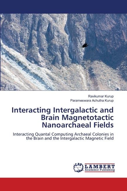 Interacting Intergalactic and Brain Magnetotactic Nanoarchaeal Fields: Interacting Quantal Computing Archaeal Colonies in the Brain and the Intergalactic Magnetic Field