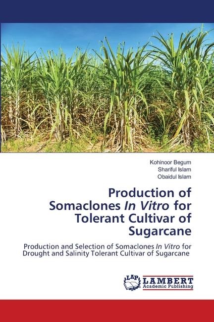Production of Somaclones In Vitro for Tolerant Cultivar of Sugarcane: Production and Selection of Somaclones In Vitro for Drought and Salinity Tolerant Cultivar of Sugarcane