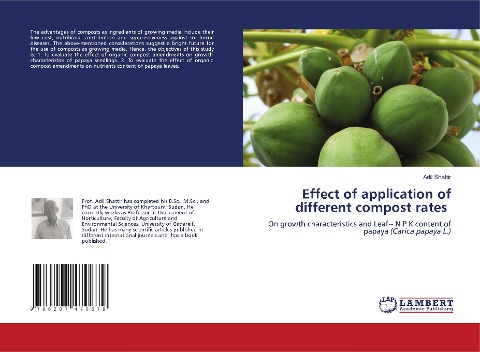 Effect of application of different compost rates: On growth characteristics and Leaf-- N P K content of papaya (Carica papaya L.)
