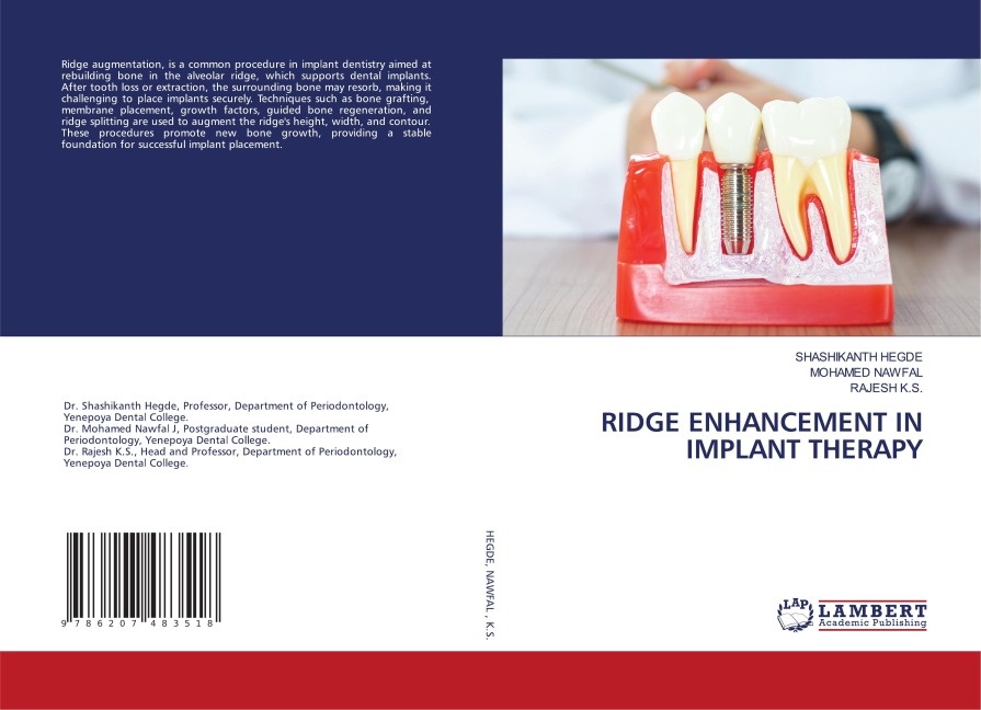 RIDGE ENHANCEMENT IN IMPLANT THERAPY