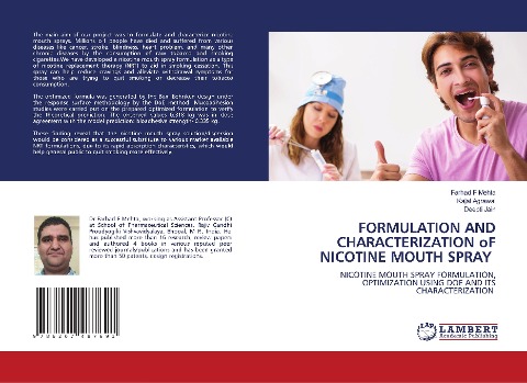 FORMULATION AND CHARACTERIZATION oF NICOTINE MOUTH SPRAY: NICOTINE MOUTH SPRAY FORMULATION, OPTIMIZATION USING DOE AND ITS CHARACTERIZATION