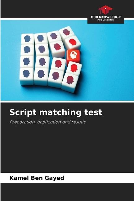 Script matching test: Preparation, application and results