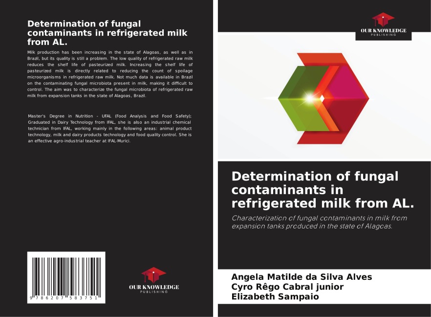 Determination of fungal contaminants in refrigerated milk from AL.: Characterization of fungal contaminants in milk from expansion tanks produced in the state of Alagoas.
