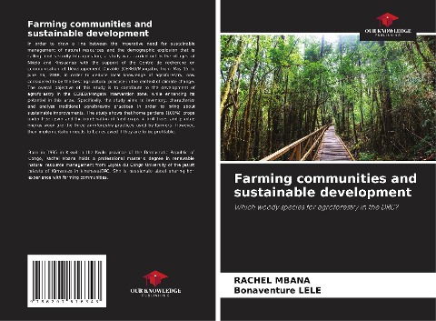 Farming communities and sustainable development: Which woody species for agroforestry in the DRC?