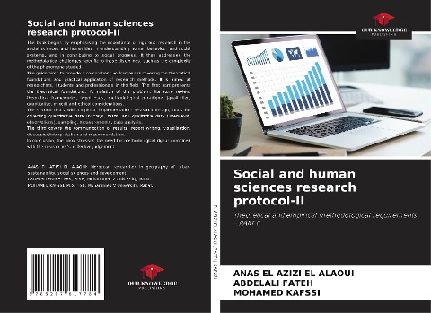Social and human sciences research protocol-II: Theoretical and empirical methodological requirements - PART II