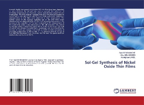 Sol-Gel Synthesis of Nickel Oxide Thin Films