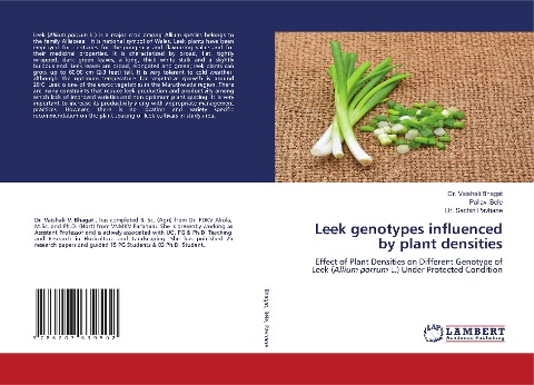 Leek genotypes influenced by plant densities: Effect of Plant Densities on Different Genotype of Leek (Allium porrum L.) Under Protected Condition