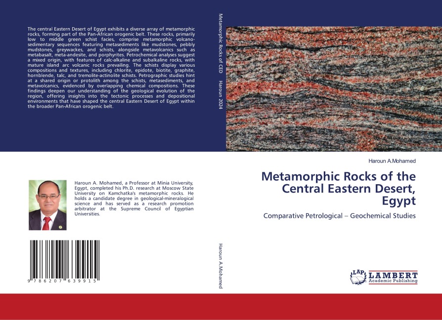 Metamorphic Rocks of the Central Eastern Desert, Egypt: Comparative Petrological - Geochemical Studies