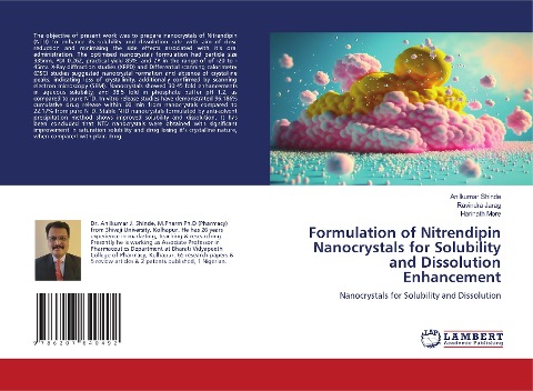 Formulation of Nitrendipin Nanocrystals for Solubility and Dissolution Enhancement: Nanocrystals for Solubility and Dissolution