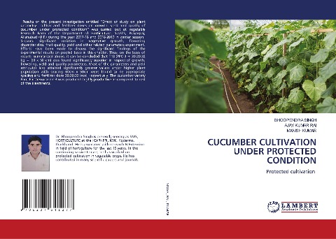 CUCUMBER CULTIVATION UNDER PROTECTED CONDITION: Protected cultivation