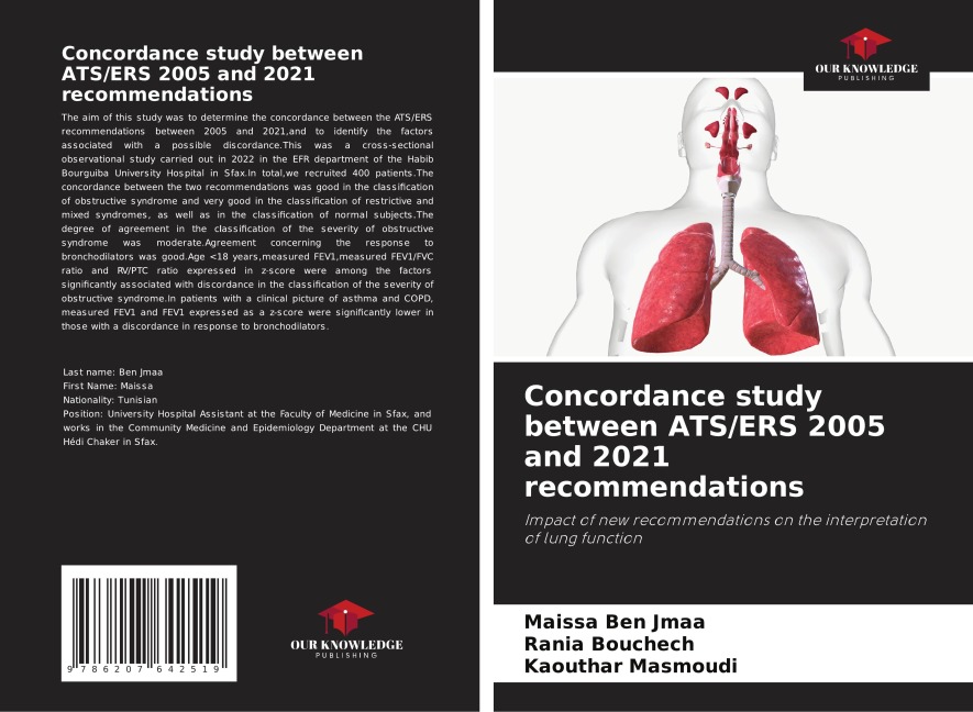 Concordance study between ATS/ERS 2005 and 2021 recommendations: Impact of new recommendations on the interpretation of lung function