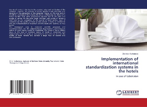 Implementation of international standardization systems in the hotels: In case of Uzbekistan
